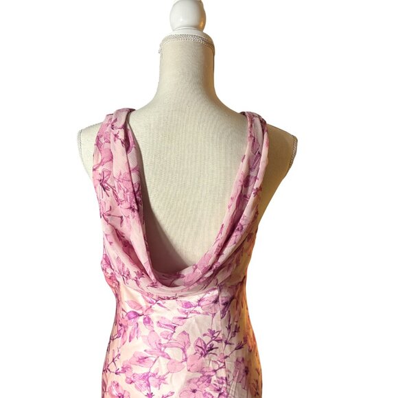 Cinq à Sept Pink Floral Maxi Dress - Picture 8 of 13